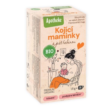 Apotheke: Čaj Kojící maminky s jestřab.BIO 20x1,5g