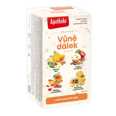 Apotheke: Čaj Vůně dálek 4v1 20x2g