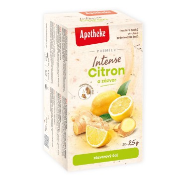 Apotheke: Intense Citron a zázvor  20x2,5g