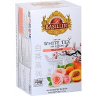 Basilur: White Tea Peach Rose 20x1x5g