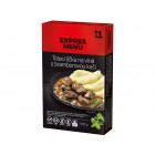 EXPRES MENU: Telecí líčka na víně s kaší 500g