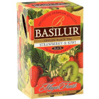 Basilur: Strawberry & Kiwi 25x2g