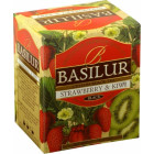 Basilur: Strawberry & Kiwi 10x2g
