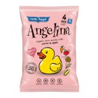 Snack kukuřičný Angelina mrkev a jablko BIO 4x15g