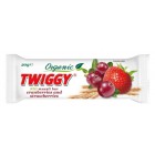 Tyčinka Twiggy müsli s klikvou a jahodami BIO 20g
