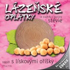 Lázeňské oplatky LIGHT se stévií oříškové 175g