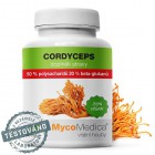 Cordyceps 50% polysacharidů,20% beta-glukan 90cps.