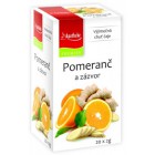 Apotheke: Ovocný čaj Pomeranč a zázvor 20x2g