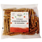 Tyčinky z červené pšenice se sezamem BIO 100g