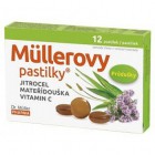 Müllerovy pastilky jitrocel, mateřídouška + vit.C 36ks