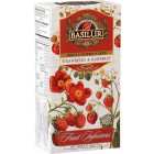 Basilur: Fruit Strawberry & Raspberry 25x2g