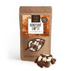 NATU: Kokosové chipsy polomáčené 50% hoř.čok.140g 