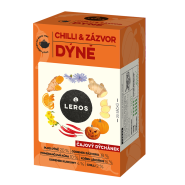 Leros: Čajový dýchánek Chilli & zázvor, dýně 20x2g