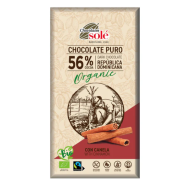 Solé: Čokoláda hořká se skořicí BIO 100g