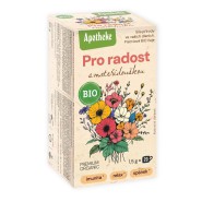 Apotheke: Čaj Pro radost s mateřídouš. BIO 20x1,5g